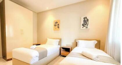 Luxurious apartment with elegant comfort