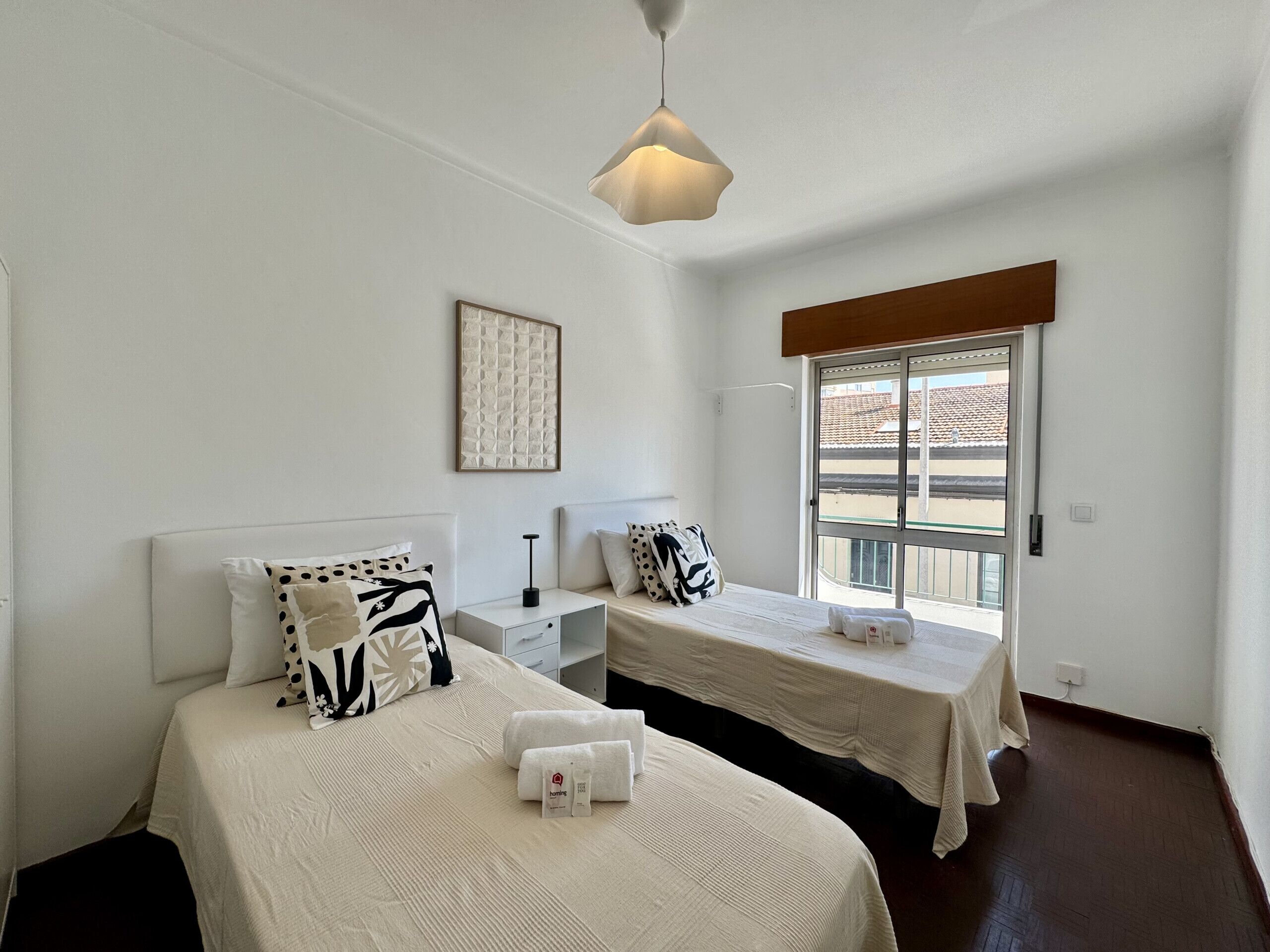 2 camere, lenzuola