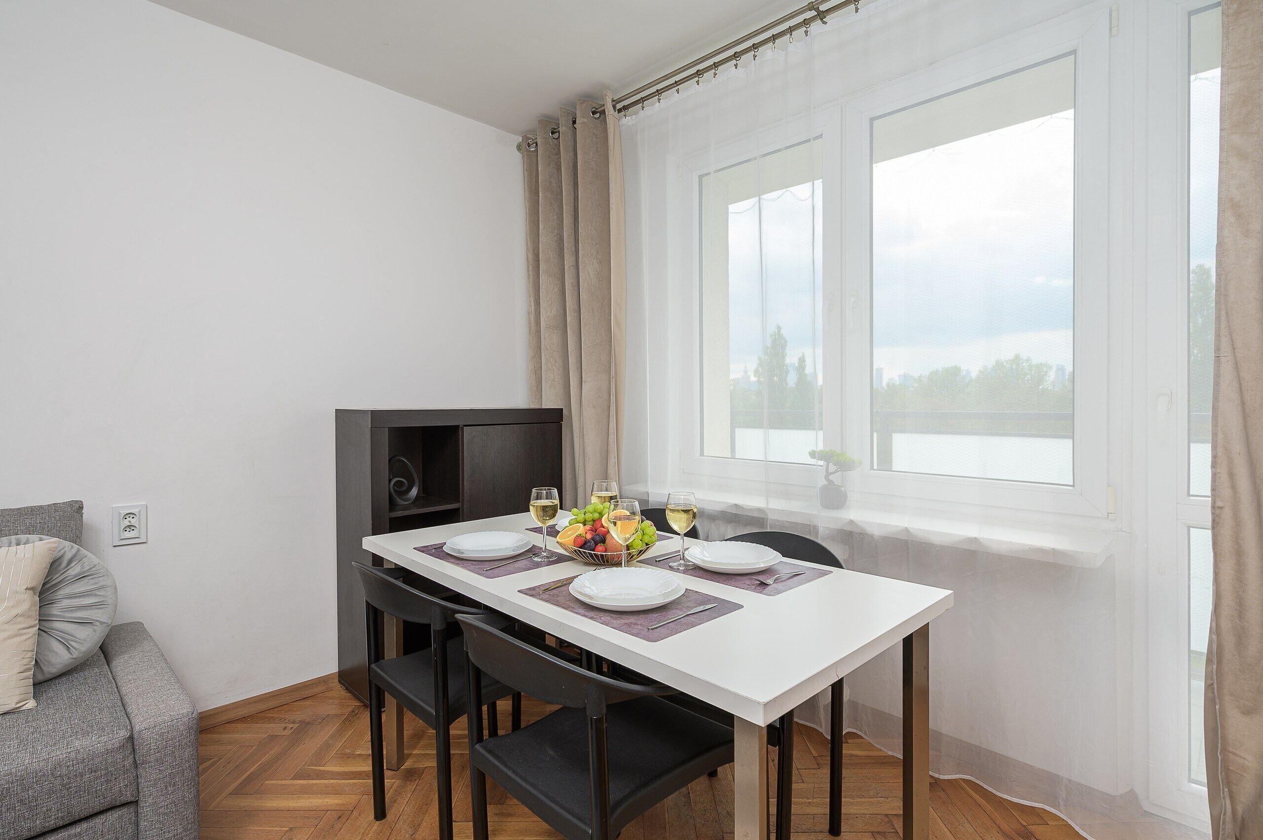 Comfort Apartment, Balcony, City View | Living area | 40-inch LCD TV with digital channels, Netflix, streaming services