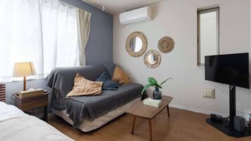 1 室のベッドルーム、アイロン / アイロン台、WiFi、ベッドシーツ