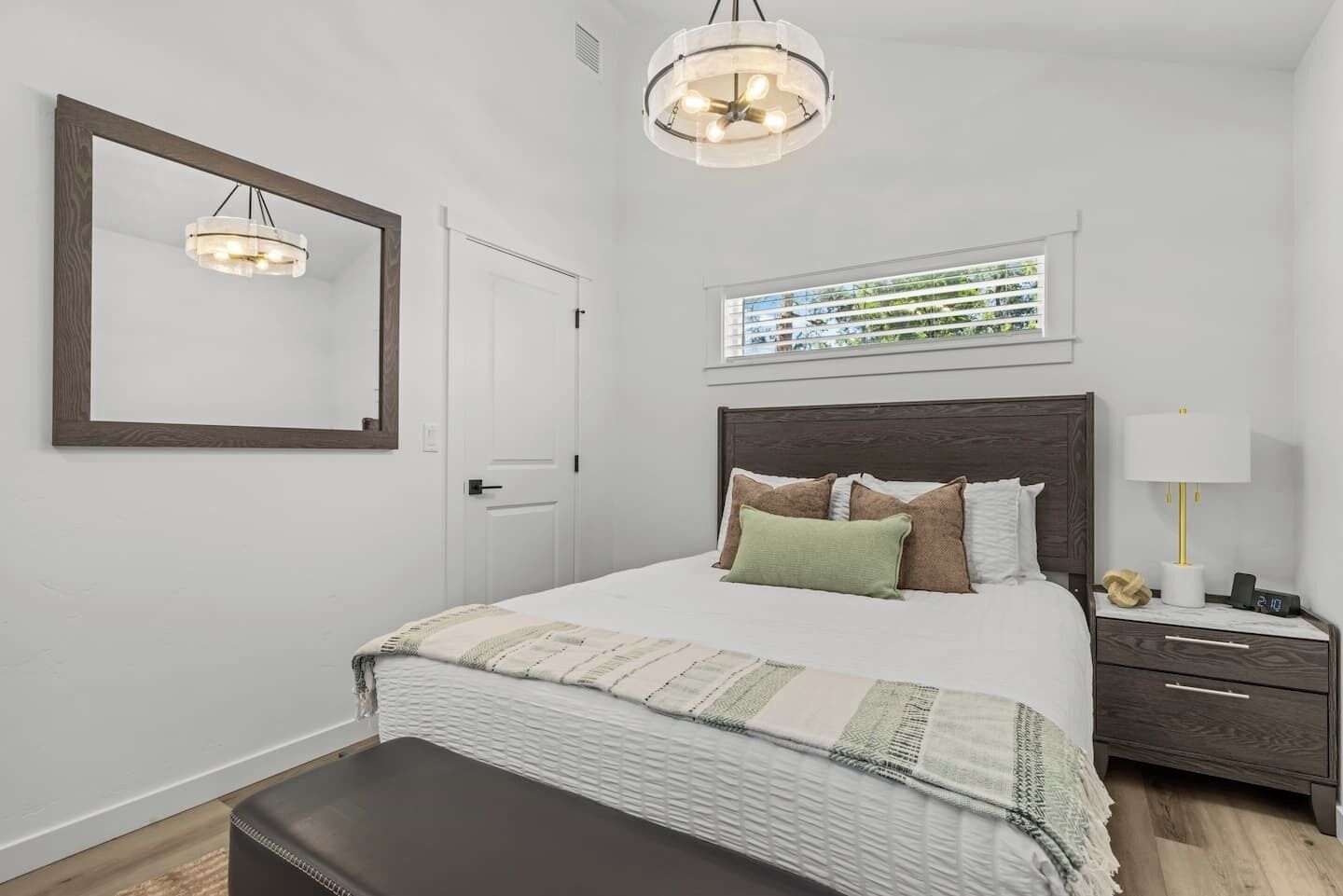 Desk, iron/ironing board, travel crib, WiFi (free)