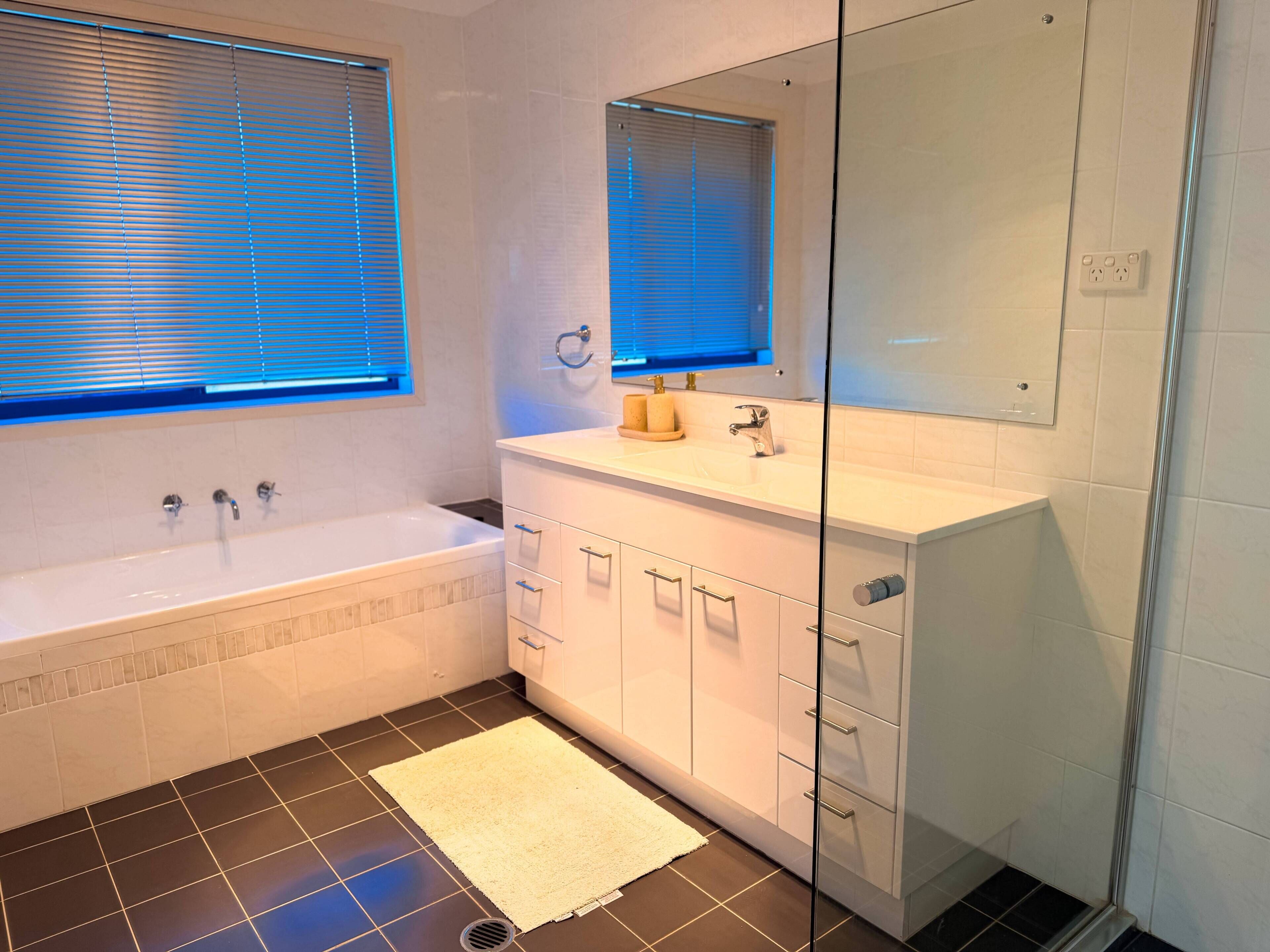 Towels, soap, toilet paper