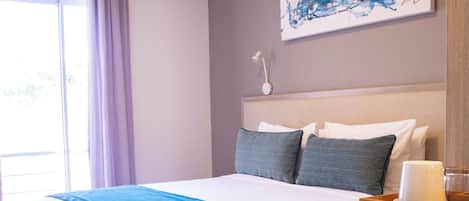 Blackout drapes, iron/ironing board, WiFi (free)