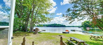 Waterfront Escape on Bass Lake: Paddle, Fish, Swim