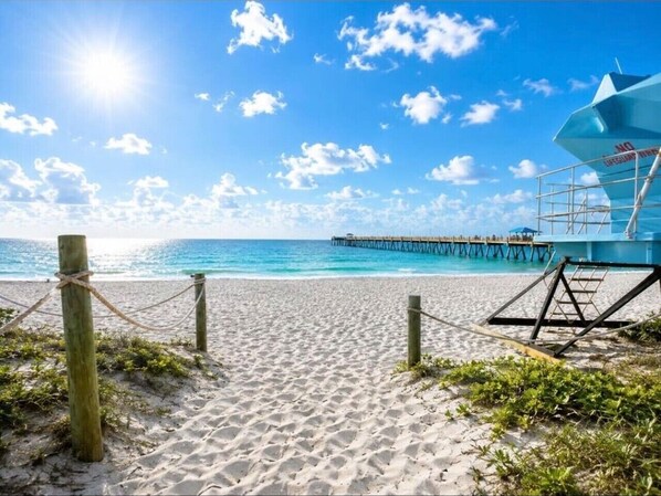 Beach nearby