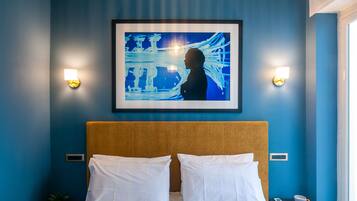 Family Triple Room, Multiple Beds, Balcony, Courtyard View | In-room safe, desk, blackout drapes, soundproofing