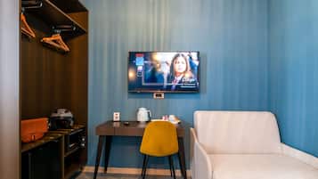 Family Triple Room, Multiple Beds, Balcony, Courtyard View | In-room safe, desk, blackout drapes, soundproofing