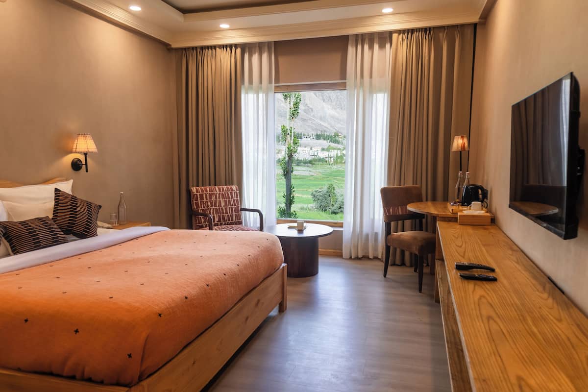 Wifi gratis y ropa de cama