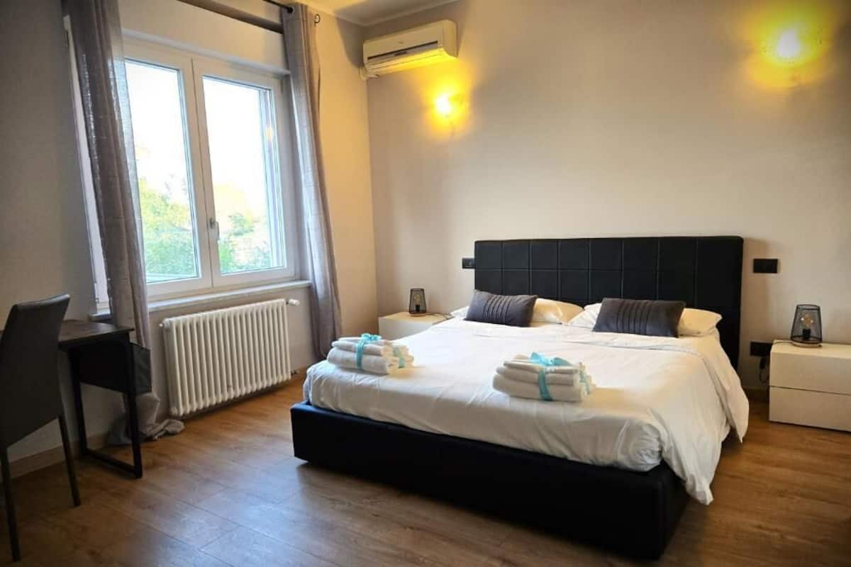 Comfort appartement, uitzicht op bergen | Luxe beddengoed, donsdekens, bedden met traagschuimmatrassen