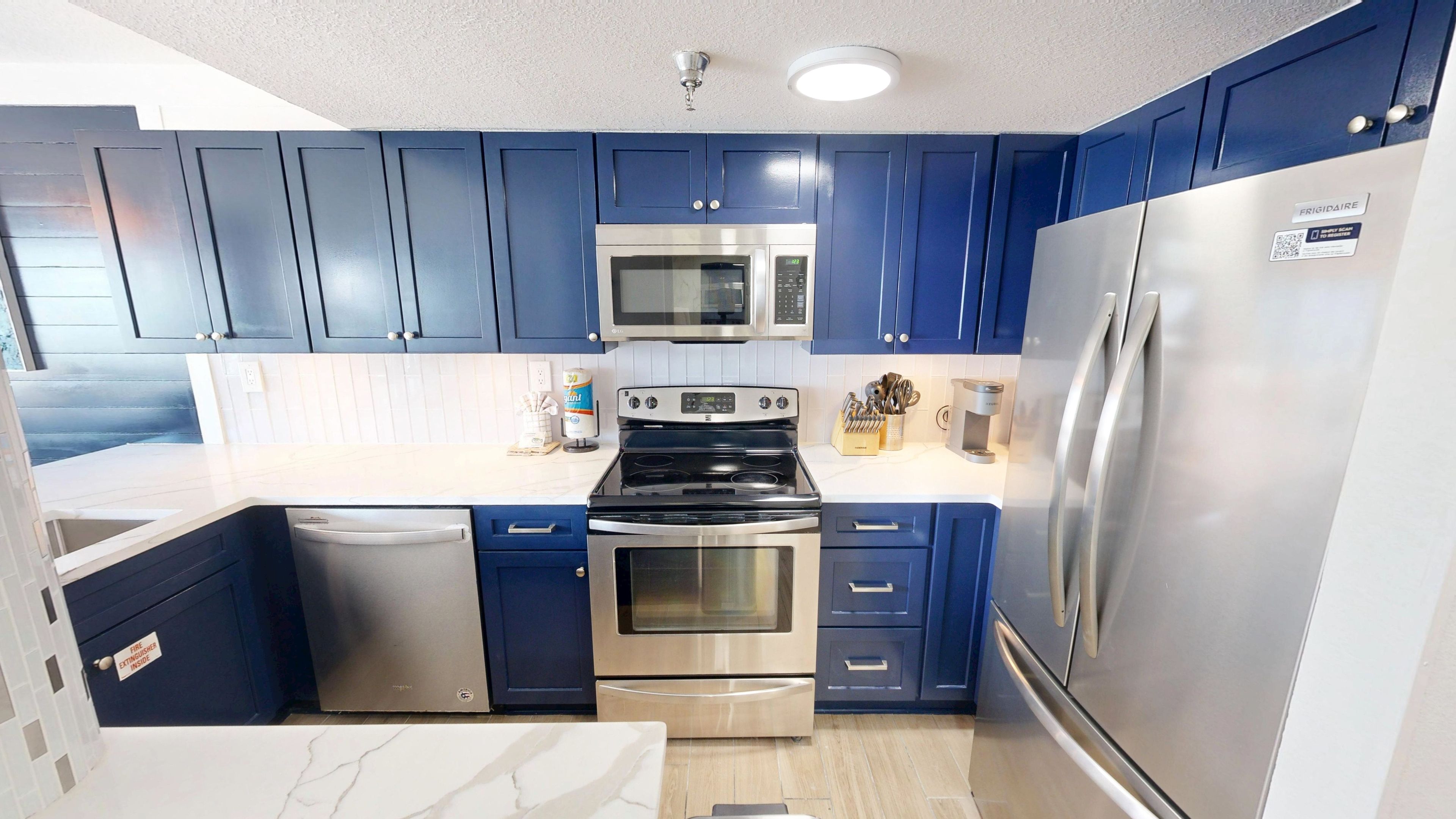 Condo, 2 Bedrooms | Private kitchen | Coffee/tea maker, fridge, oven, toaster