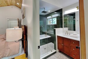Bathroom - Gingerbread House | Hot Tub, Fire Pit, Arcade Table (Gatlinburg)