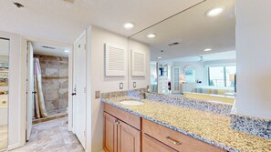 Bathroom - Two Bedroom Second Floor Condominium with Pool and Ocean Views! (Hilton Head)