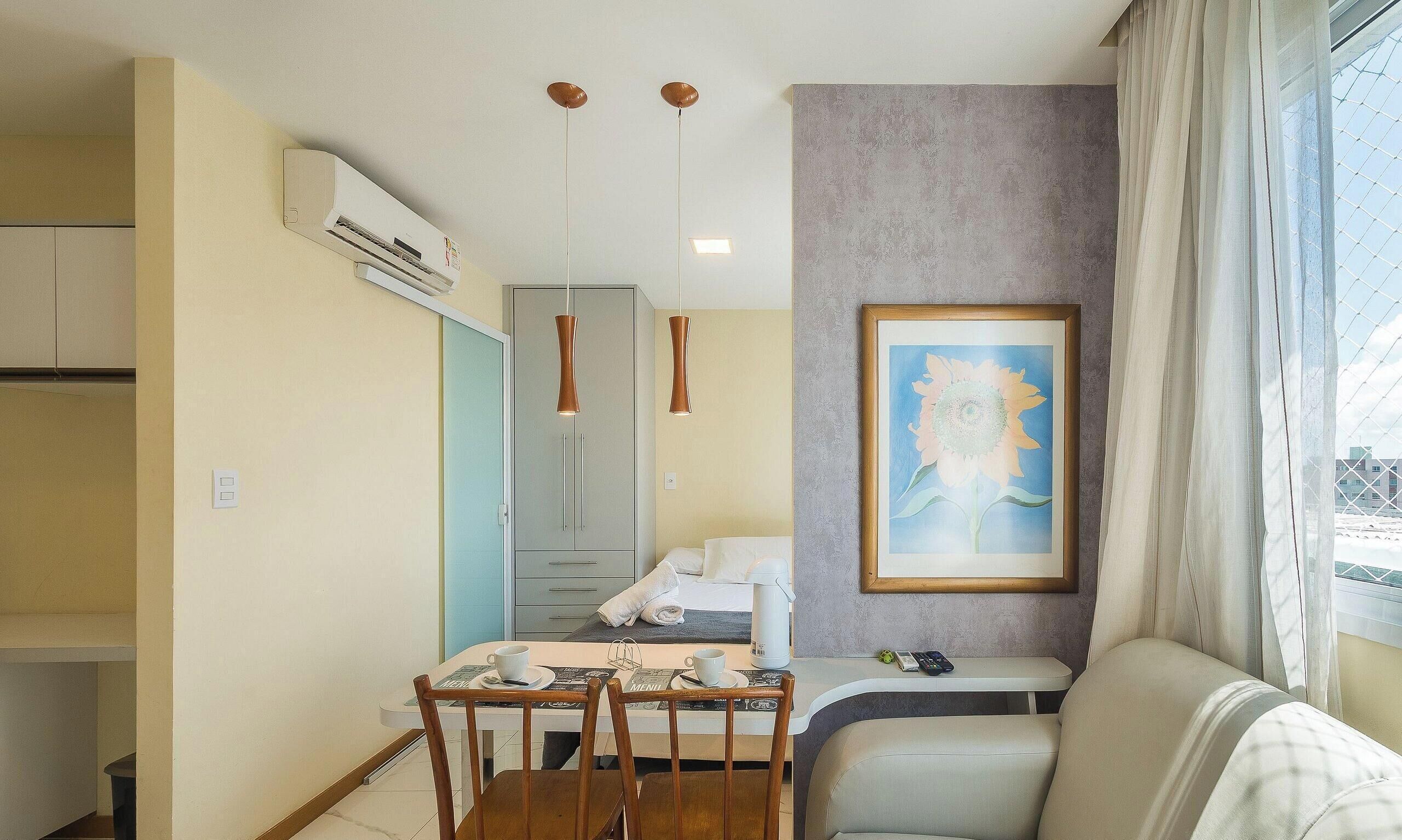 Eenvoudig appartement | 1 slaapkamer, gratis wifi