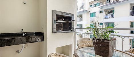 Basic-Apartment | Speisen im Freien