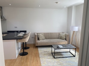 Living area - Executive 1 Bedroom Apartment- East Croydon (Croydon)