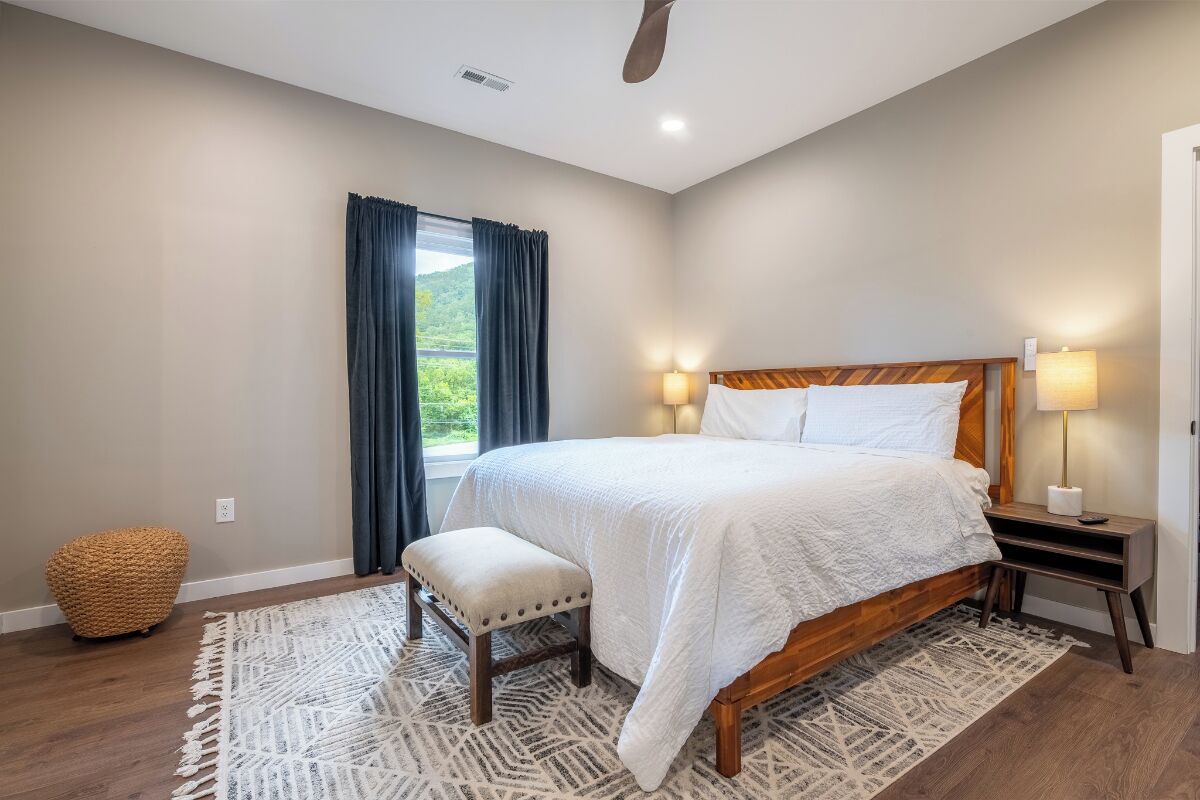 Desk, iron/ironing board, travel crib, WiFi (free)