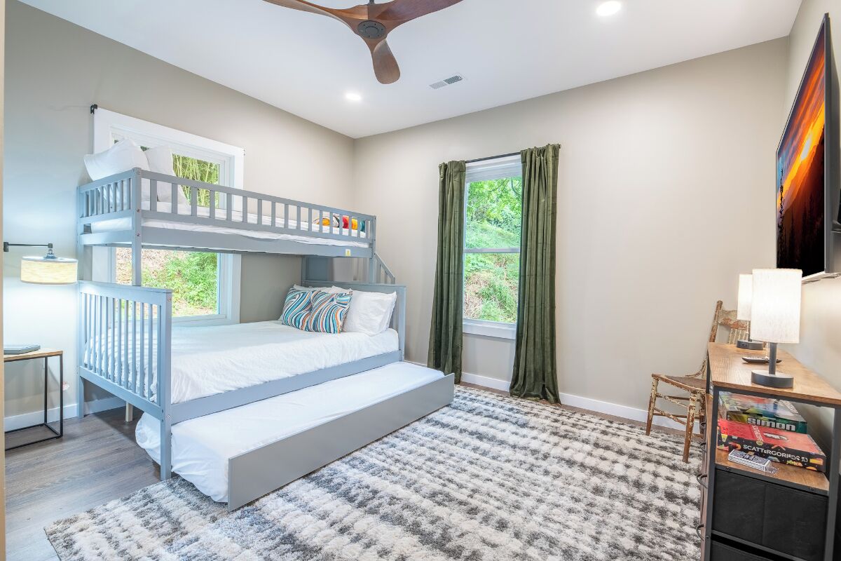 Desk, iron/ironing board, travel crib, WiFi (free)