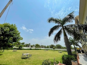 Economy Double Room, Garden View | Terrace/patio - hotel jaipur rajwada (Achrol)