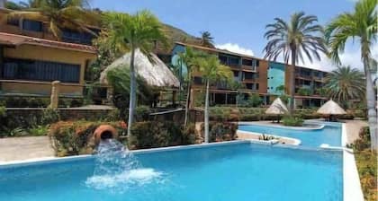 Apartamento familiar con piscina en Pampatar