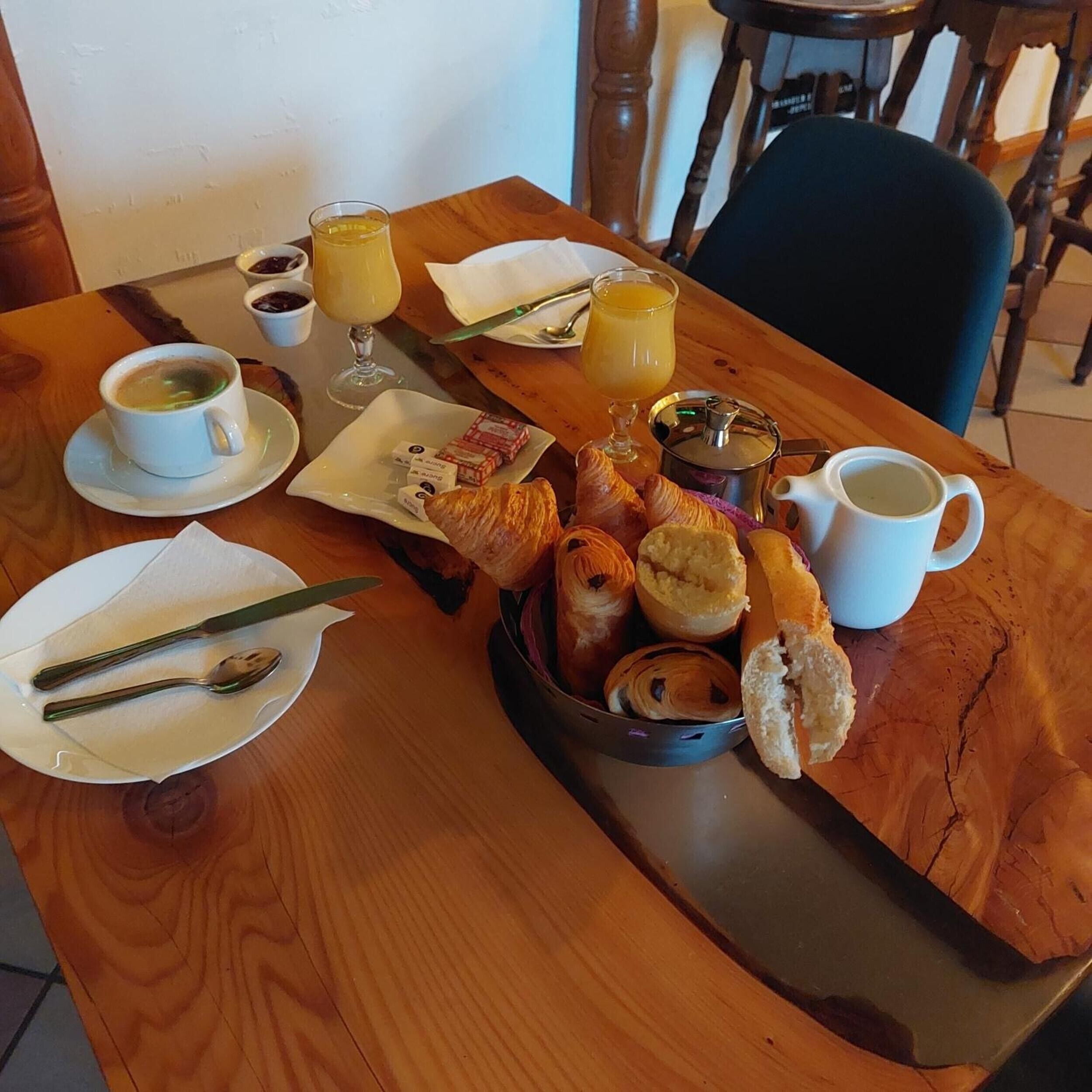 Breakfast for a fee