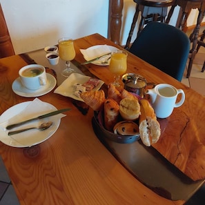 Breakfast for a fee