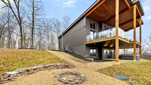 Exterior - Luxurious Modern Mountain Retreat with Hot Tub & Stargazing Dome Near Berkeley Springs, Hedgesville WV (Hedgesville)