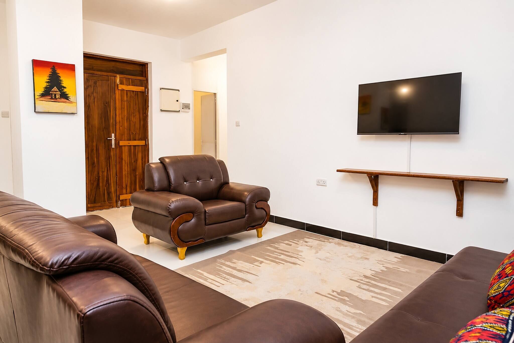 Leilighet, 2 soverom, tilgjengelighetstilpasset, terrasse | Oppholdsrom