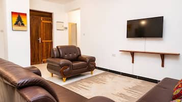 Leilighet, 2 soverom, tilgjengelighetstilpasset, terrasse | Oppholdsrom