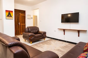Apartament, 2 dormitoris, accessible, pati | Sala d'estar