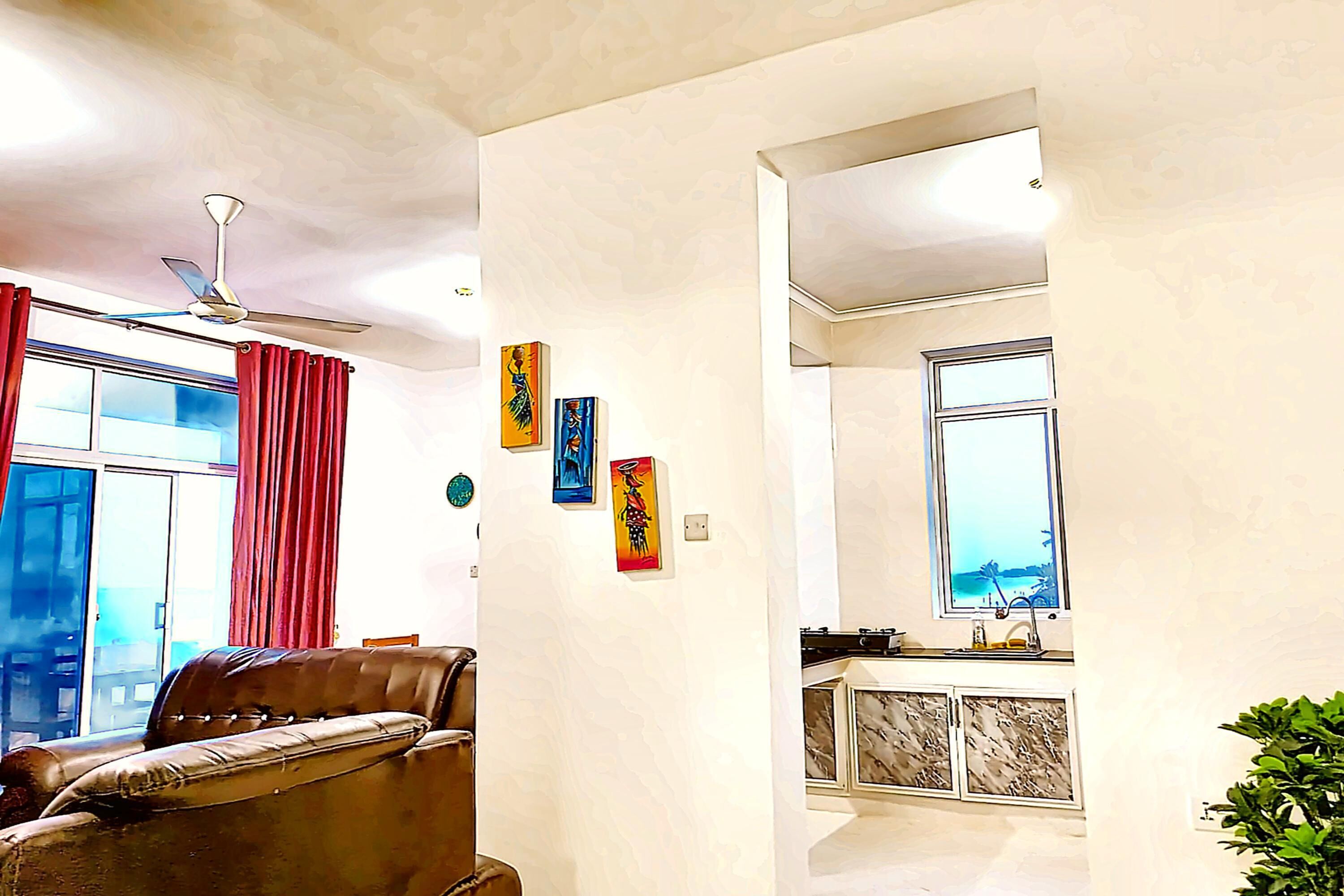 Leilighet, 2 soverom, tilgjengelighetstilpasset, terrasse | Oppholdsrom