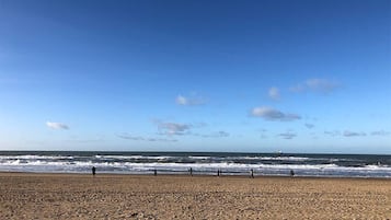 Vlak bij het strand