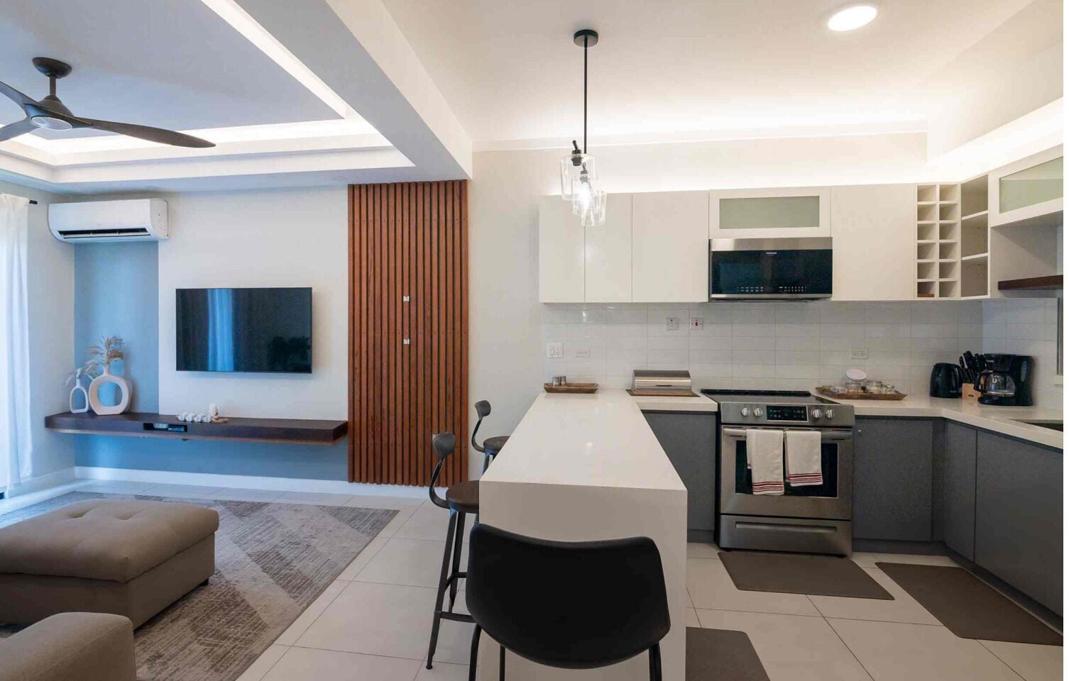 Apartment, Patio | Private kitchen