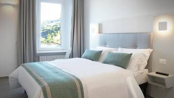 In-room safe, blackout curtains, soundproofing, free WiFi