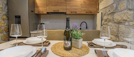 House | Private kitchen | Espresso maker, fridge, oven, stovetop
