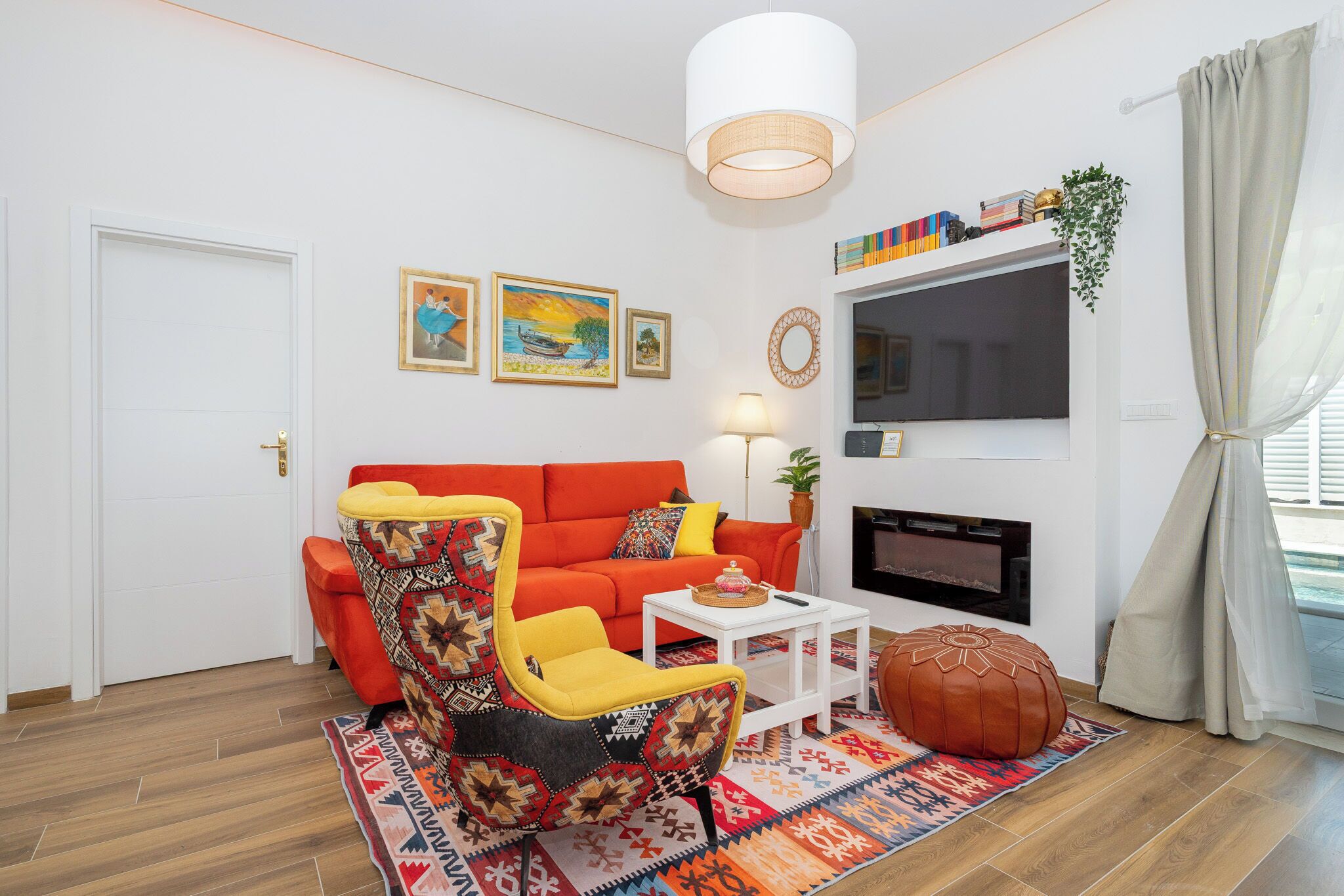 Appartement (A1) | Salle de séjour | TV connectée