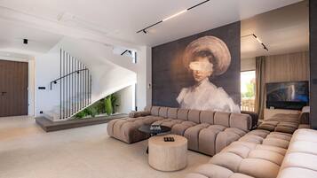 Villa | Wohnzimmer | Smart-TV, Streaming-Dienste