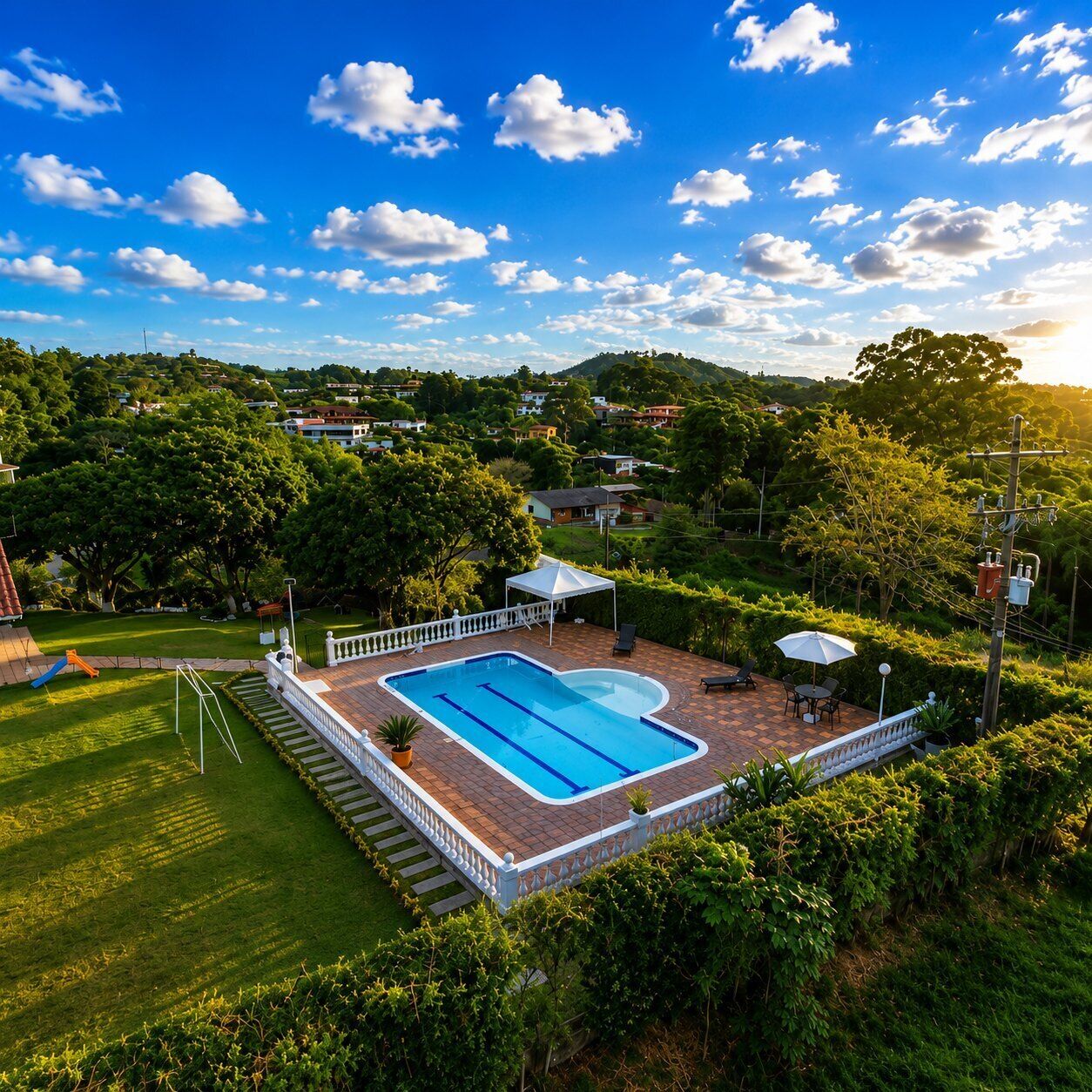 Outdoor pool
