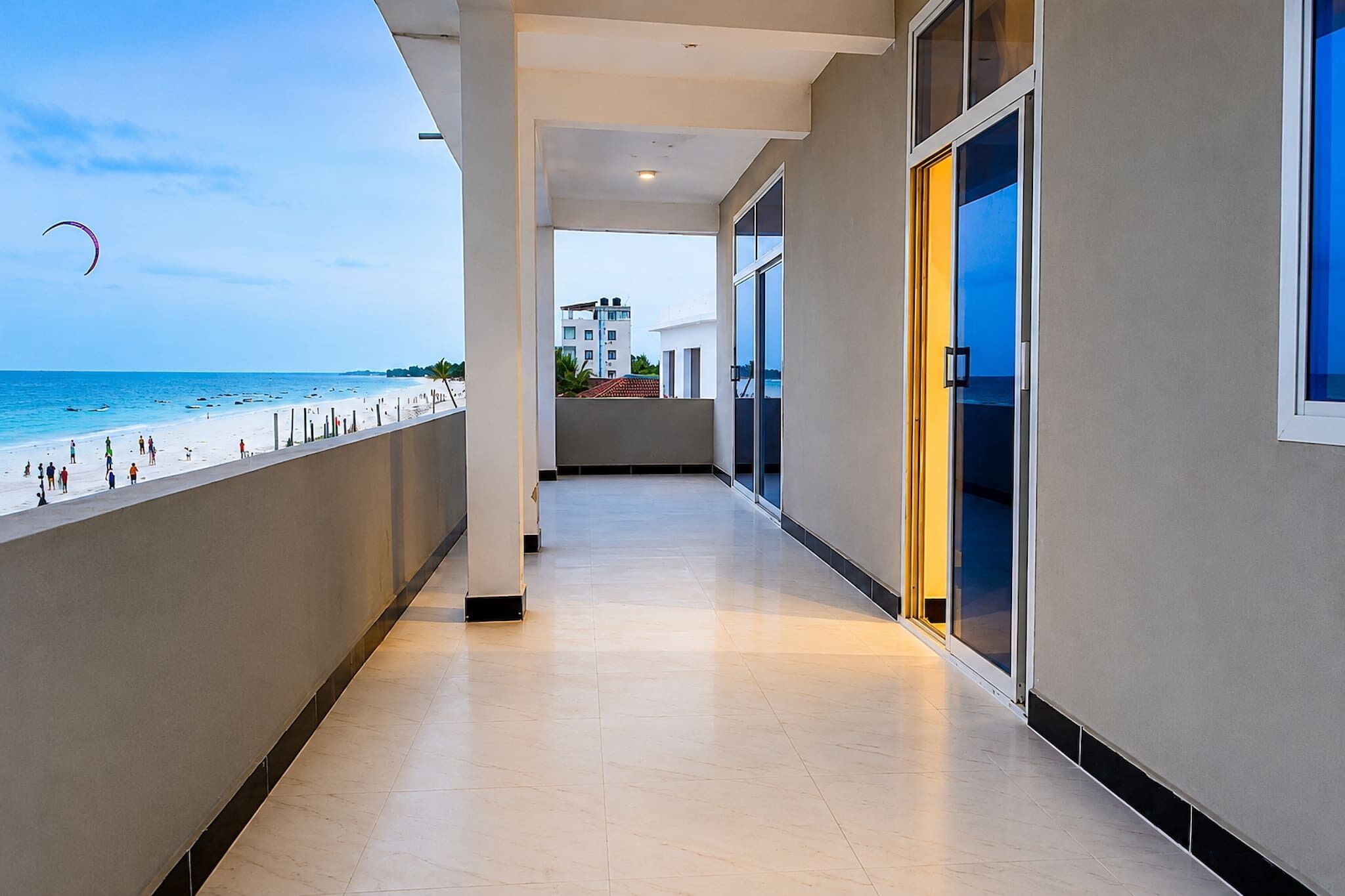 Apartment, 2 Schlafzimmer, Balkon, Meerblick | Balkon