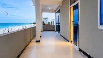 Apartment, 2 Schlafzimmer, Balkon, Meerblick | Balkon
