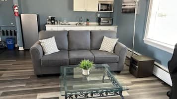 Suite, 1 kingsize-seng | Oppholdsområde