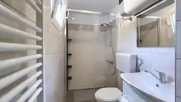 Shower, hair dryer