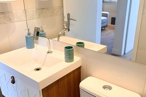 Bathroom - ASA I Apartamento Classic Hill Oktoberfest (Blumenau)