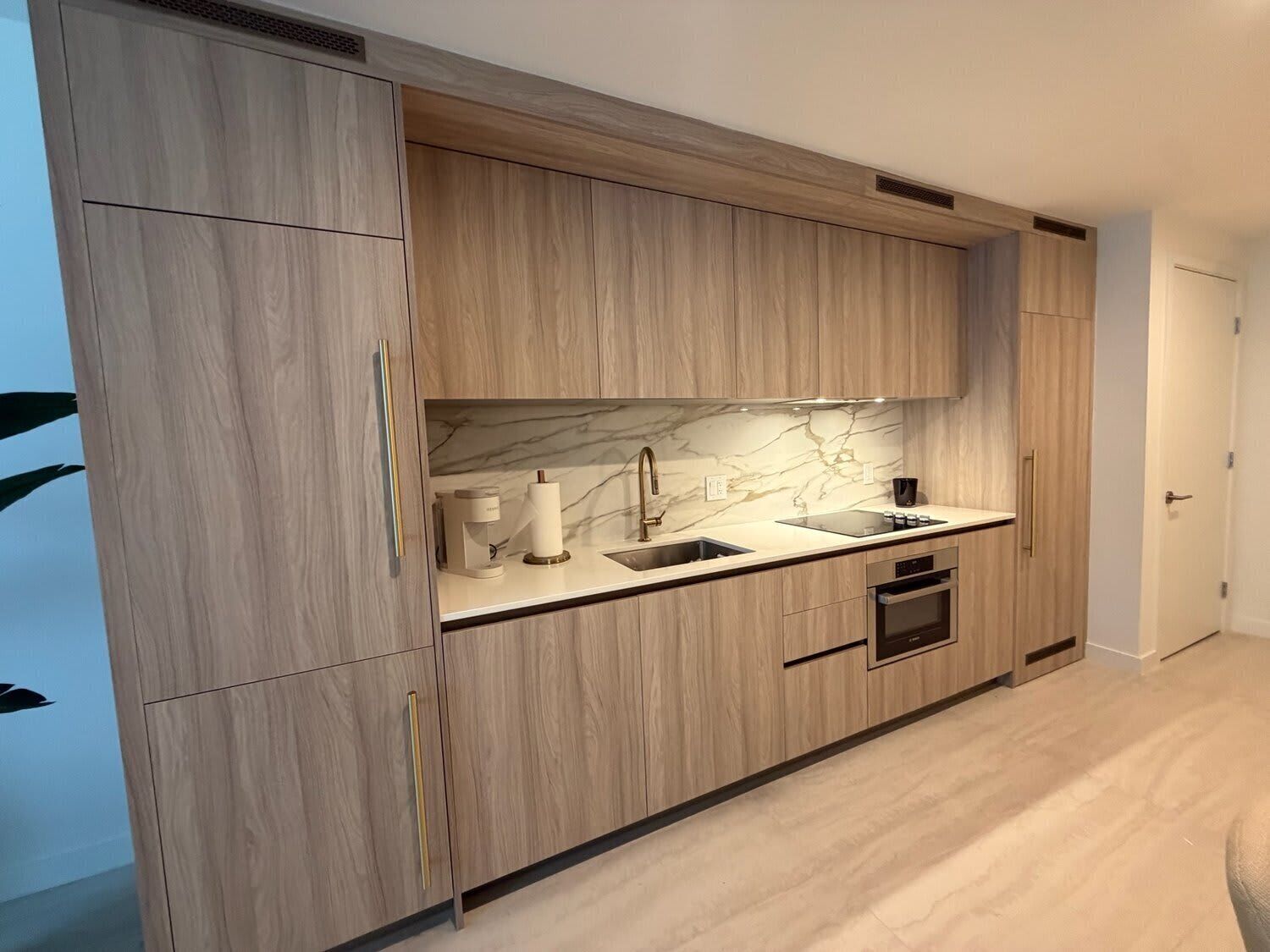 Apartment, City View | Private kitchen