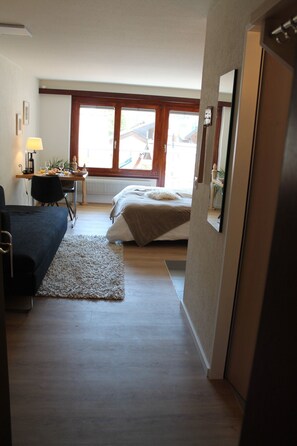 WiFi, bed sheets - Wonderful studio in Saas-Fee perfect for your getaway (Saas-Fee)
