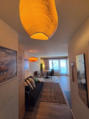Smart TV - Wonderful studio in Saas-Fee perfect for your getaway (Saas-Fee)