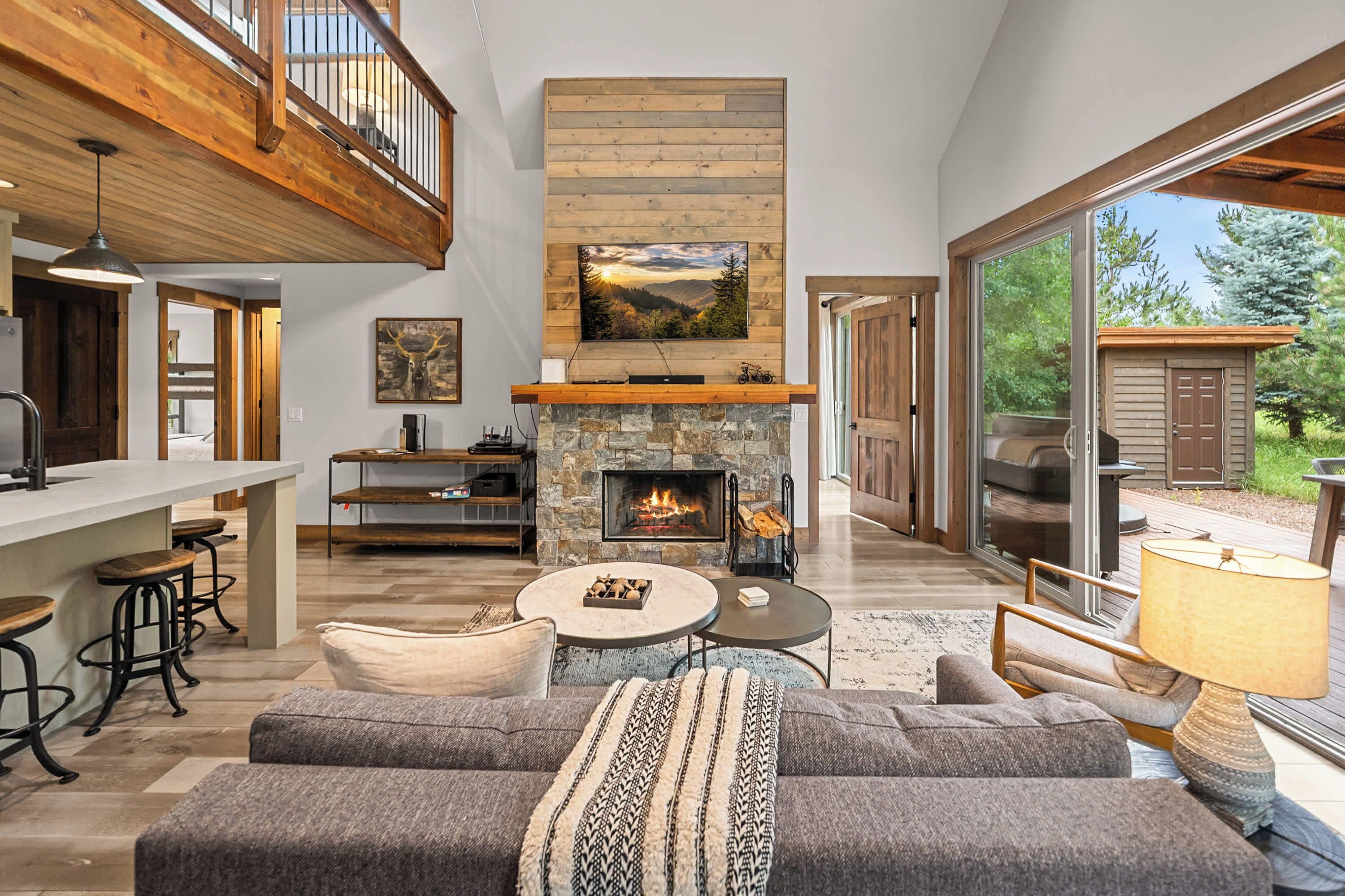 Cabin, Multiple Beds, Mountain View (Wilderness Club Park) | Living area