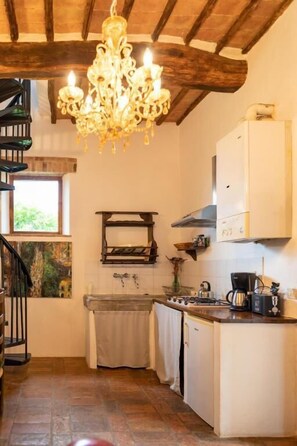 Private kitchen - AGRITURISMO QUARANTALLINA (Buonconvento)