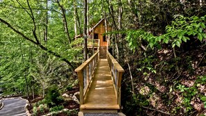 Property grounds - Incredible, Cozy Tree House in Gatlinburg, Tennessee (Gatlinburg)