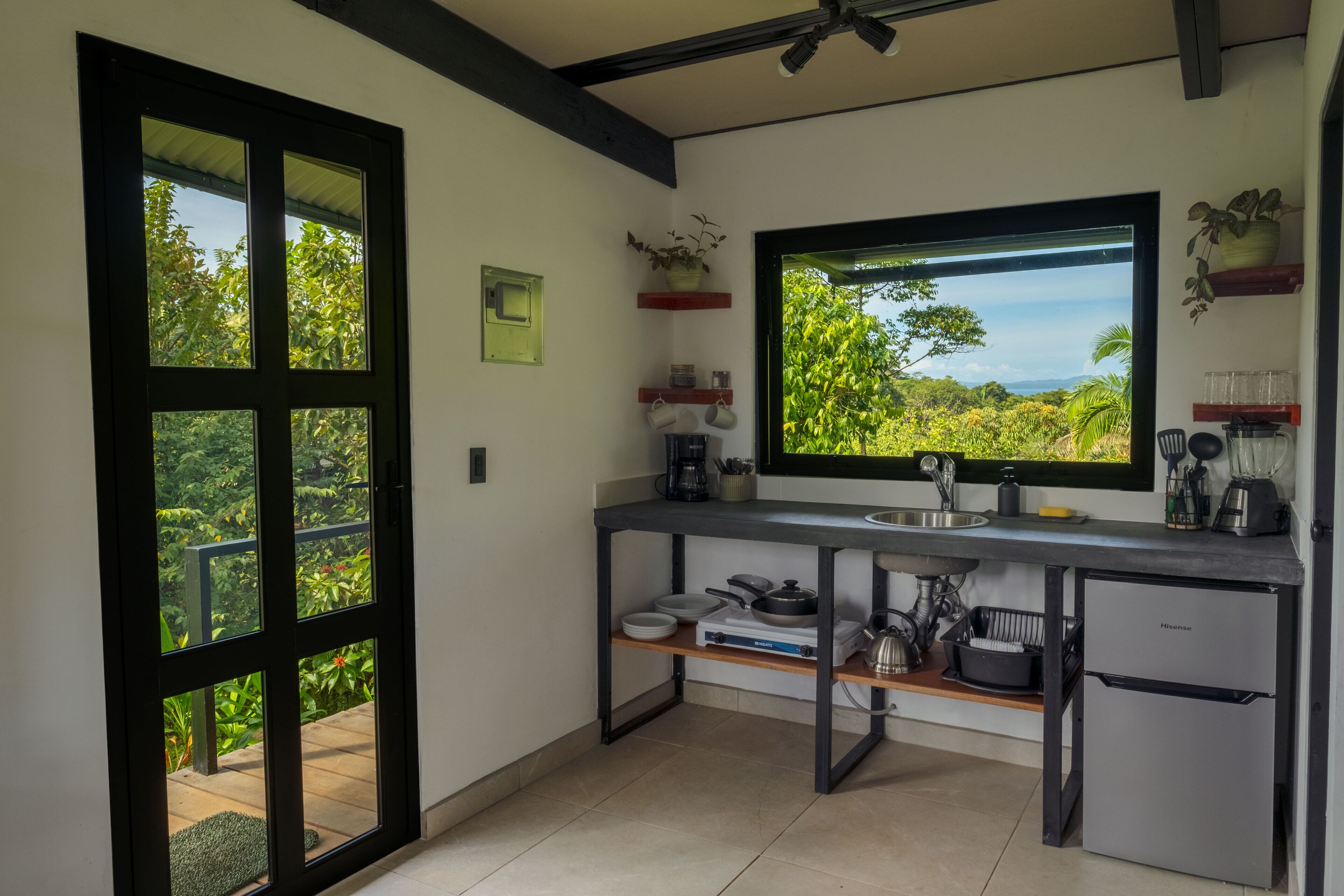 Kabin, pemandangan samudra | Interior