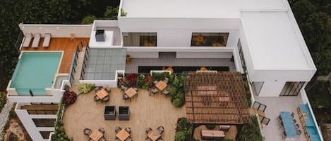 Restaurante al aire libre